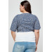 Plus Size Ditsy Floral Print Cropped Bolero Cardigan