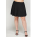 Plus Size, Knit Eyelet A-line Skirt