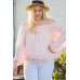 Off Shoulder Long Bubble Sleeve Solid Top
