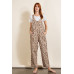 Animal/leopard Printed Jumpsuit