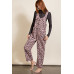 Animal/leopard Printed Jumpsuit