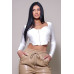 Long Sleeve Corset Top
