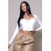 Long Sleeve Corset Top