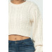 Cable Pullover Top