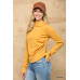 Solid And Cozy Soft Knit Mock Neck Top With Side Ruched Detail