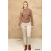 Solid And Cozy Soft Knit Mock Neck Top With Side Ruched Detail