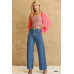 Tweed Bodice And Chiffon Square Top With Back Zipper
