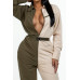 Long Sleeve Oversized Cozy Shirt Jumpsuit