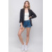 Woven Solid 3/4 Sleeve Blazer