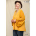 Woven And Textured Chiffon Top With Voluminous Sheer Sleeves