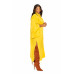 Cape Sleeve Shirt Dress