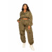 Active Zip Up Set With Cord Lock Detail