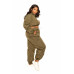 Active Zip Up Set With Cord Lock Detail