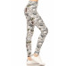 Yoga Style Banded Lined Dragonfly Print, Full Length Leggings In A Slim Fitting Style With A Banded High Waist
