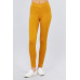Mid-rise Ponte Pants
