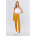 Mid-rise Ponte Pants