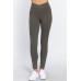 Mid-rise Ponte Pants