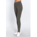 Mid-rise Ponte Pants