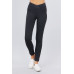 Mid-rise Ponte Pants