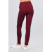 Mid-rise Ponte Pants