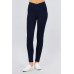 Mid-rise Ponte Pants