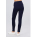 Mid-rise Ponte Pants