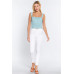 Smocking Ruffle Cami Woven Top