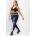 Plus Ribbed Ruffle Tank Top