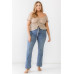 Plus Floral Chiffon Ruched Smocked Off-the-shoulder Top