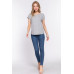 Short Dolman Slv Rib Knit Top