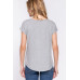 Short Dolman Slv Rib Knit Top