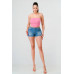 Luxe super stretch mesh layered corset bustier