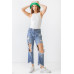 Ribbed V Strap Back Bodysuit