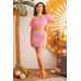 Organza Puff Short Sleeve Crop Top