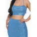 Sexy Back Sequin Maxi Dress