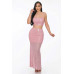 Sxy Back Sequin Maxi Dress