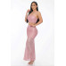 Sxy Back Sequin Maxi Dress