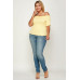 Plus Size Solid Off The Shoulder Smocked Top