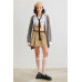 Knit Two Pocket Long Sleeve Open Front Cardigan