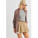Batwing Sleeve Open Front Cardigan