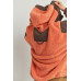 Two-toned Cozy Hooded Sweater