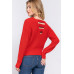 Dolman Slv Strappy Open Back Sweater