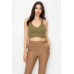Scoop Neck Rib Top