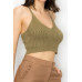 Scoop Neck Rib Top