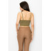 Scoop Neck Rib Top
