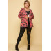 Plus Size Animal Printed Open Front Cropped Cardigan