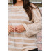 Stripe Printed French Terry Top