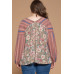 Floral Printed Knit Top