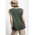 Multi Color Knitted Sweater Vest
