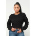 Checker Sweater Top